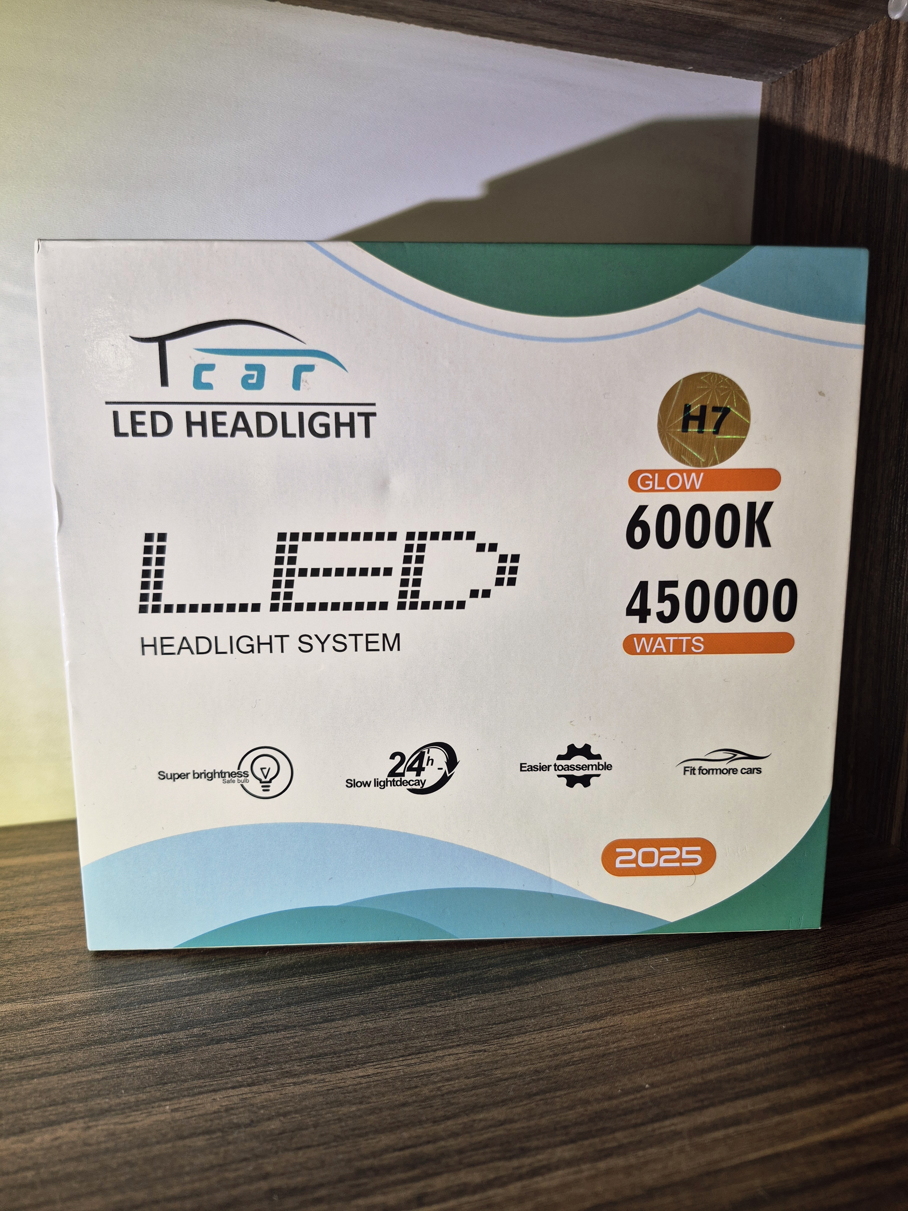 LED هدلایت برند Tcar مدل Glow نور سفید ۷۰ وات